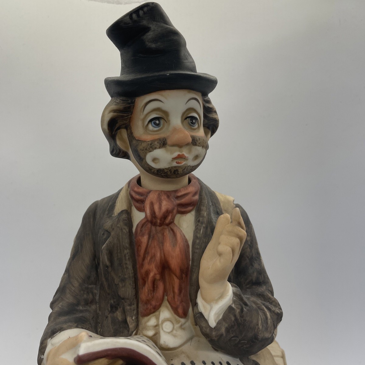 Melody in Motion Porcelain - Willie the Whistler - Hobo Clown