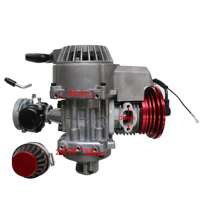 Pocket Rocker 47cc Complete 47cc 49cc 2 Stroke Engine Motor Pocket Rocket Bike Mini Quad ...
