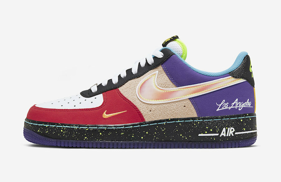 Size 9 - Nike Air Force 1 '07 LV8 What The LA 2019 for sale online | eBay