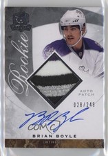 2008-09 Upper Deck The Cup Rookie 28/249 Brian Boyle #107 Auto 0bz8