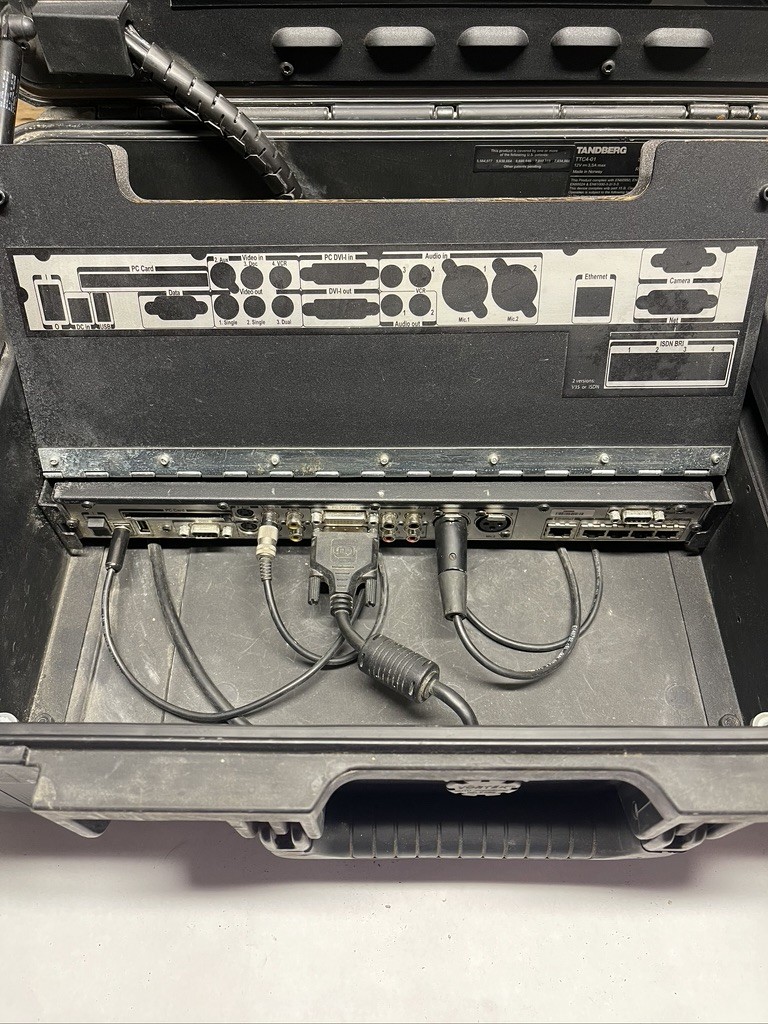 Tandberg Tactical MXP TTC4-01 Portable Video Communication System