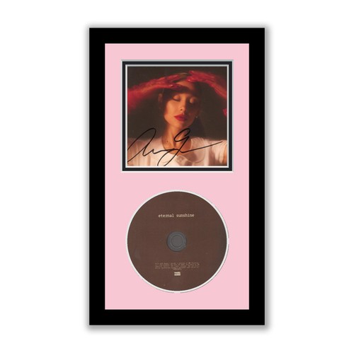 Ariana Grande FULL SIGNATURE Autographed Signed Framed CD Eternal Sunshine ACOA