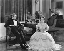 1928 NORMA SHEARER &  RALPH FORBES in THE ACTRESS Photo (199-W )