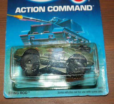 1989 Hot Wheels Action Command - Sting Rod - #5025 - Green