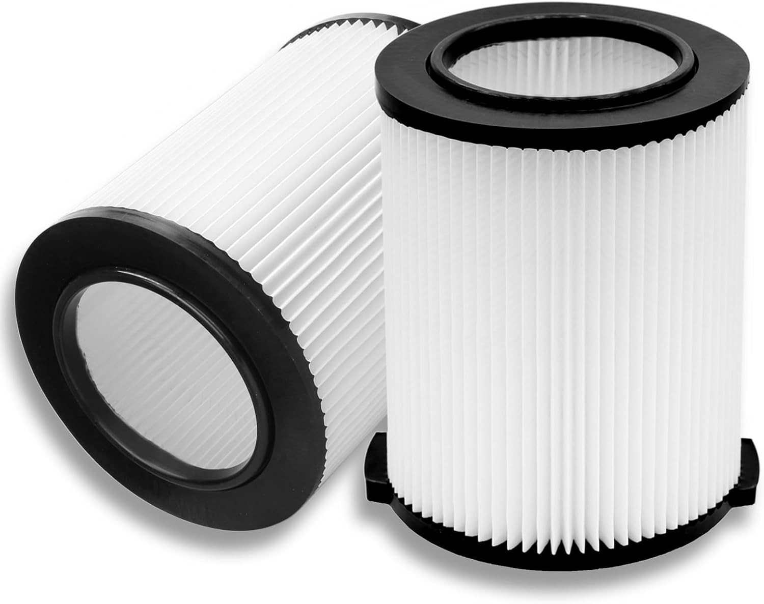2 Pack Standard Wet/Dry Vac Filter Vf4000 Compatible with RI