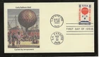 BALLOON MAIL FDC 1959 LAFAYETTE, INDIANA JERRY'S COVERS ONLY 1 MADE
