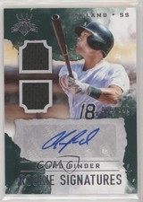 2017 Panini Diamond Kings DK Rookie Signatures /299 Chad Pinder #RS-CP Auto 8yu