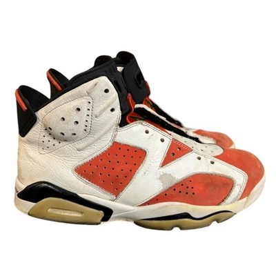 Jordan 6 Retro Gatorade Like Mike White Orange 384664-145 Mens Basketball 9.5