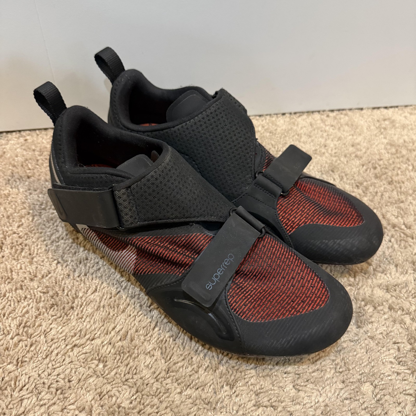 Nike SuperRep Cycle 2 Next Nature Shoes Mens Size 12 Black Indoor Cycling SPD thumbnail 3