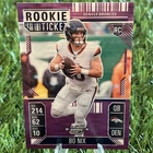 2024 Contenders Optic FOTL Bo Nix #62 Rookie Ticket Purple Pulsar /37 Broncos