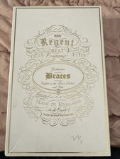 Vtg Regent Belt Company England Men s Suspenders Cumberbund