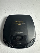 Panasonic CD Player SL-S240 Black Portable Music