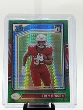 2024 Donruss Optic #293 Trey Benson Green Hyper