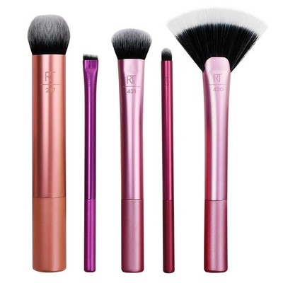 Real Techniques 5-teiliges Make-up-Pinselset Künstlerische Essentials