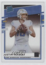 2020 Panini Chronicles Clearly Donruss Rated Rookie Justin Herbert #RR-JH hj5