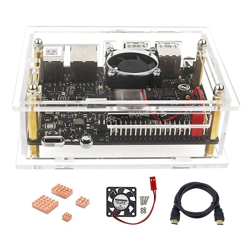 For VisionFive 2 Development Board Acrylic Case Development Board Box3906