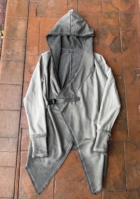 Junus Coban Asymmetrical Hooded Wrap Jacket Large Avant Garde Assassin Creed