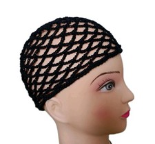 CAPPELLINO A RETE ESTIVO DONNA FATTO A MANO ALL'UNCINETTO