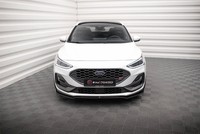 Maxton Design Frontlippe V.1 Passend FüR Ford Focus ST / St-Line Mk4 FL Schwarz