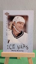 1996 Upper Deck Be A Player Marty McSorley Ice Wars #224 Los Angeles Kings NHL 