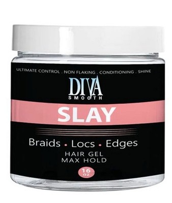 Diva, Smooth Slay Hair Gel, 16 oz (1 pack)