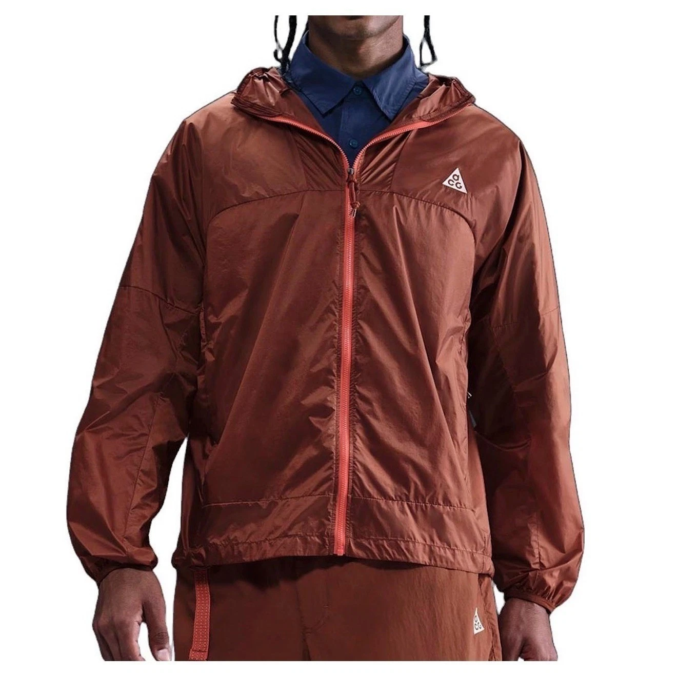Nike ACG Cinder Cone Windproof Jacket Bronze Mens Medium DB0978-245 NWT