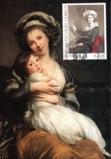 3526-+ FDC  CARTE 1er JOUR      ELISABETH  VIGEE  LEBRUN