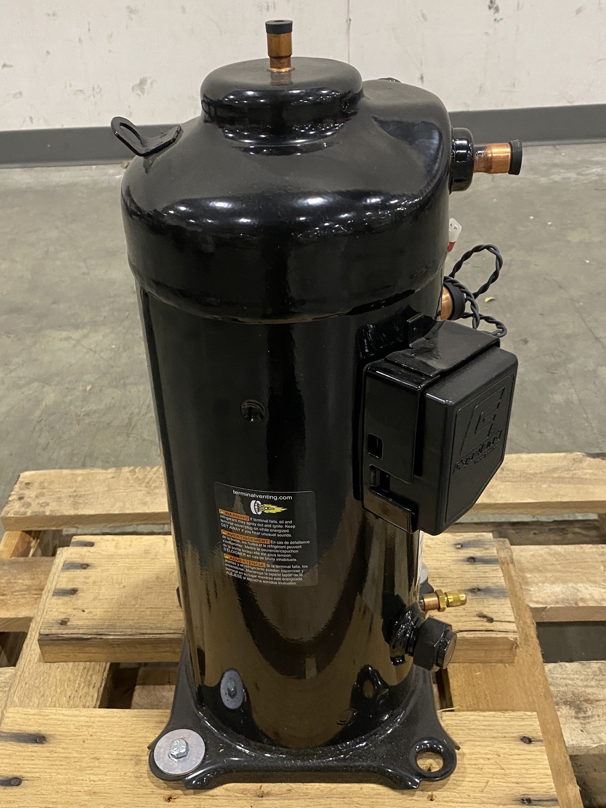 Copeland ZBD30KCE-TF5-950 30,500 BTU Digital Scroll Compressor 200/230V 3PH
