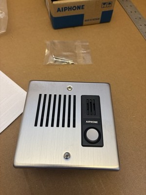 Aiphone LE-DA Door Station, Stainless Steel Faceplate, Flush Mount