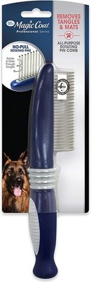 Four Paws Magic Coat Comb with Rotating Pins Dog Brush Removes Tangles and Mats