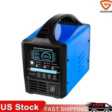 12V  24V Car Battery Charger Heavy Duty, 0-15A Automatic Battery Heavy Duty