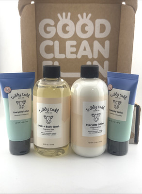 Tubby Todd Bath 4-Piece Set   Brand New in Box