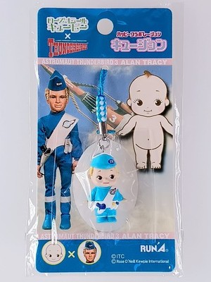 Thunderbirds 3 - QP Kewpie × Thunderbirds Netsuke Figur Riemen aus Japan