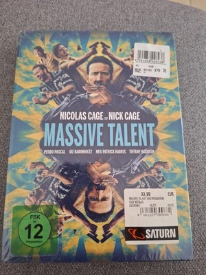 Massive Talent 4K UHD Blu-ray Mediabook Nicolas Cage