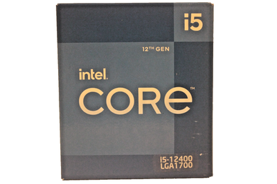 Intel Core i5-12400 Processor (4.4 GHz, 6 Cores, LGA 1700) Box
