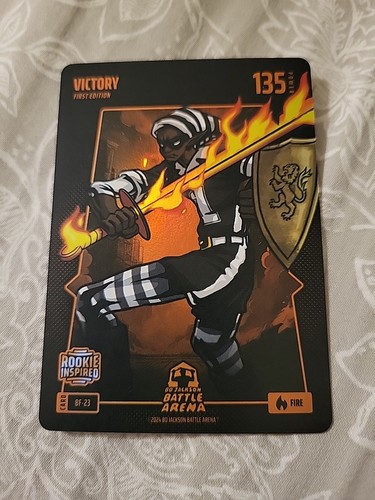 2024 1st Bo Jackson Battle Arena Victory BF23 Fire Foil Victor Wembanyama Rookie