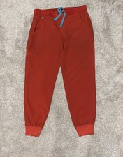 Figs Technical Collection Jogger Medical Pants Size Small Red Pre Owned