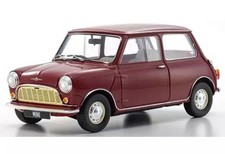 Kyosho 1/18 Morris Mini Mk1 1959 Cherry Red Diecast Car Model KS08964R