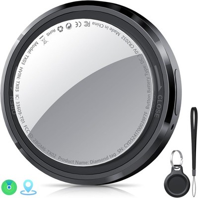 New Tracker Tag-1 Pack (Black), QCOQ Bluetooth 5.3