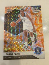 2020 Panini Mosaic Reggie Perry Reactive Orange Prizm 244 MINT