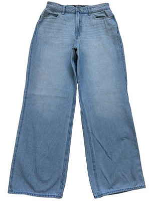 Hollister Size 29 Ultra High Rise Baggy Jeans Light Wash Womens