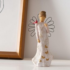 Sympathy Angel Figurines for Loss of Loved Ones Angel Statues Home Decor Sere...