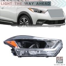 Headlight For Nissan Kicks SR 2018-2020 Headlamp Halogen&LED Passenger Side