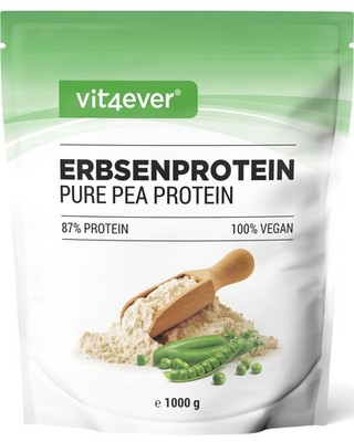 ERBSENPROTEIN 1 kg / 1000g - 87% Proteingehalt - Vegan Protein-isolat Erbsen