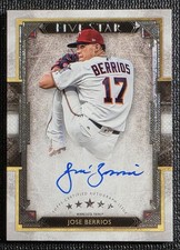 A 2018 Topps Five Star - José Berríos Autograph Issue #FSA-JE (AU) Twins
