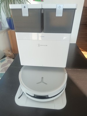 ECOVACS Wischroboter mit Wischwalze Wischrolle DEEBOT X8 OMNI  weiß