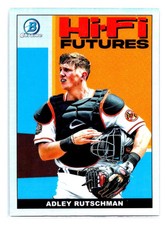 Adley Rutschman 2022 Bowman Hi-Fi Futures #HIFI-3 Refractor Baltimore Orioles