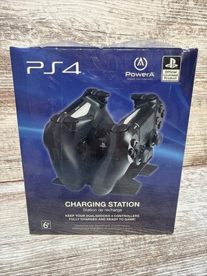 PowerA PlayStation 4 PS4 DualShock Controller DUAL Charging Station Official NIB