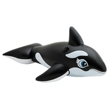 Intex Black/White Vinyl Inflatable Whale Ride...