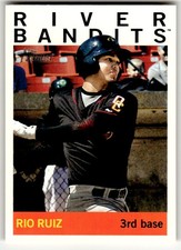 2013 Topps Heritage Minor League #88 Rio Ruiz Quad Cities River Bandits Baseball